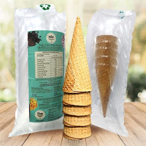 TD Waffle Cone 110ml x 5
