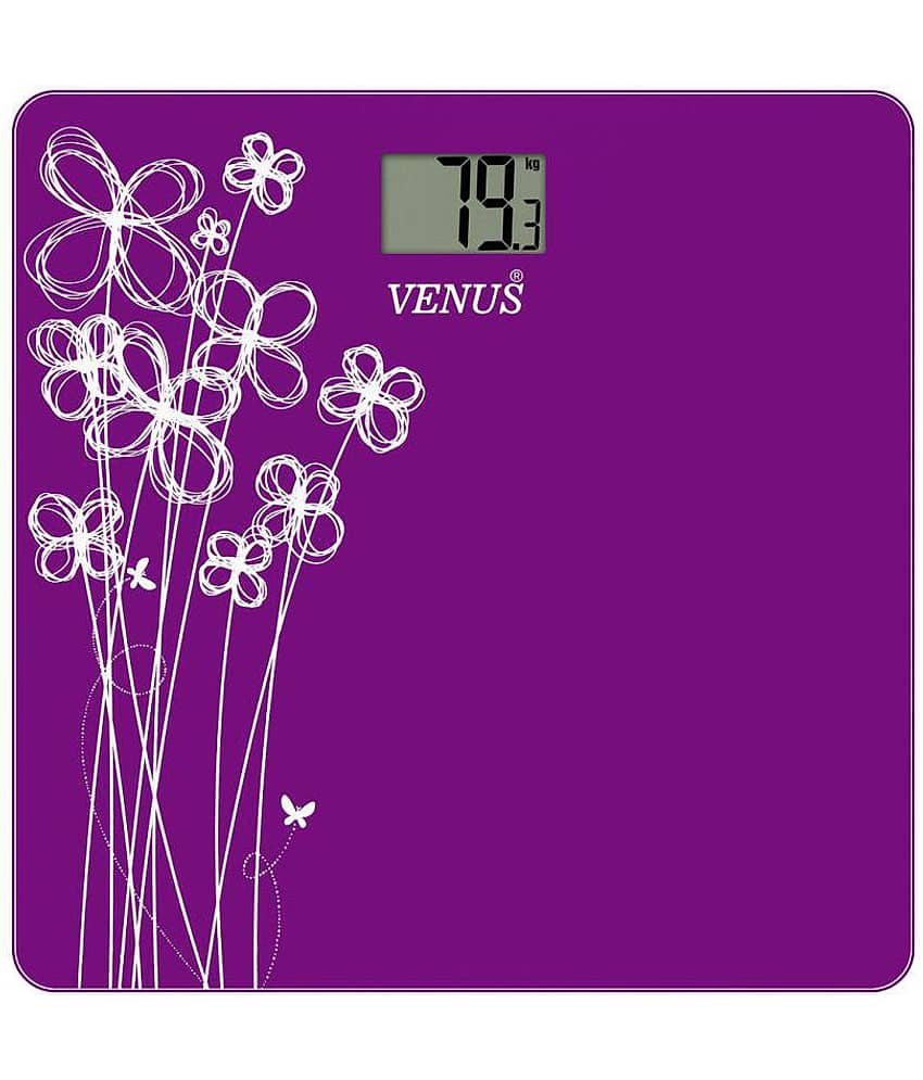 Venus Venus EPS-2001-Purple-Digital Electronic Personal Body Health Fitness Check up Weighing Scale EPS-2001-Purple Purple