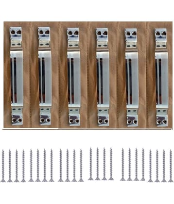 ONMAX Stainless Steel 6 Inches Handle for Home & Kitchen Doors/Cabinet/Window Handles - Hox  (Pack of 6 Pcs) DHSS06H