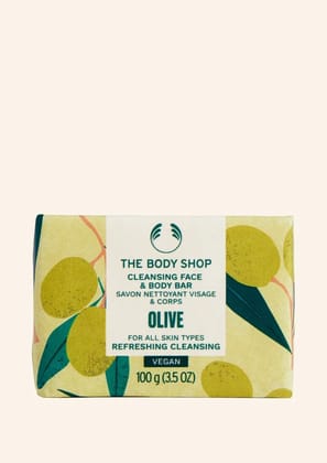 Olive Cleansing Face & Body Bar 100G