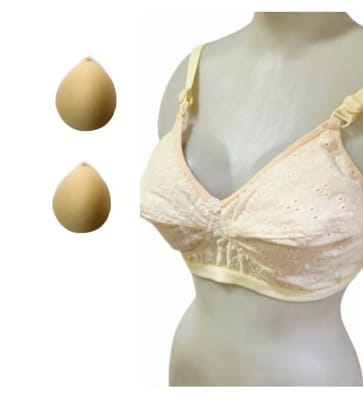 MAASTECTOMY CANCER POCKET EMBRIODERY WITH TWO PADS