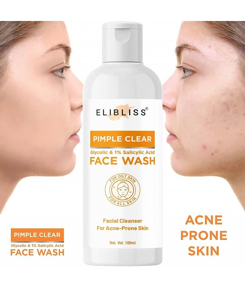 Elibliss - Blackheads and Whiteheads Removal Face Wash For All Skin Type ( Pack of 1 )