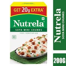Nutrela Mini Soya Chunks 200 GRAM
