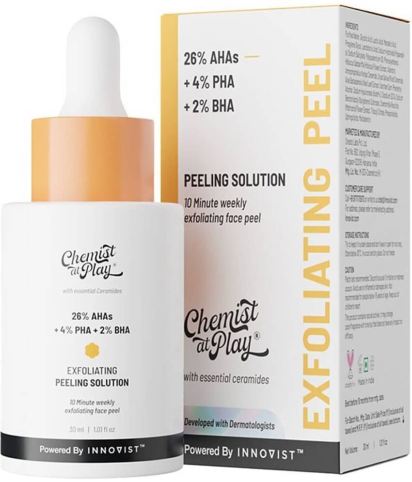 Chemist at Play 26% AHA,  2% BHA & 4% PHA Peeling Solution, 30 ml