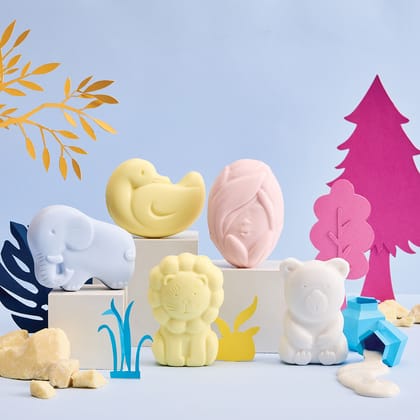 Assorted Pack of 5 Kids Soaps  (75gm x 5) Assorted Pack of 5 Kids Soaps  (75gm x 5) - Default Title