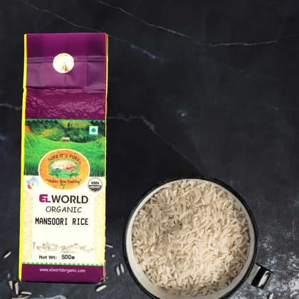 Elworld Agro & Organic Food Products Mansoori Rice 1Kg