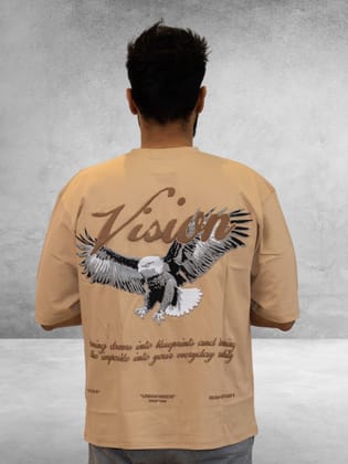 Everyday Oversized Tee - Vision (Beige)-XX-Large