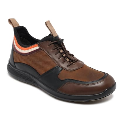 Kansas EK-13 Men Brown Casual Shoes-40/6