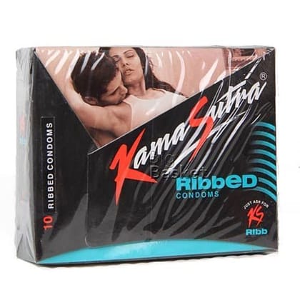 KS RIBBED CONDOMS