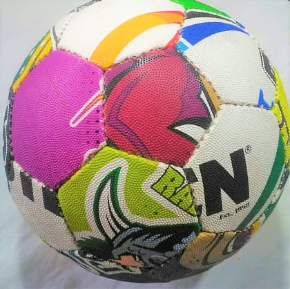 Nawani Rubber DOT Football Size 3, Size- 18/18 cm Color/Design As per Availability