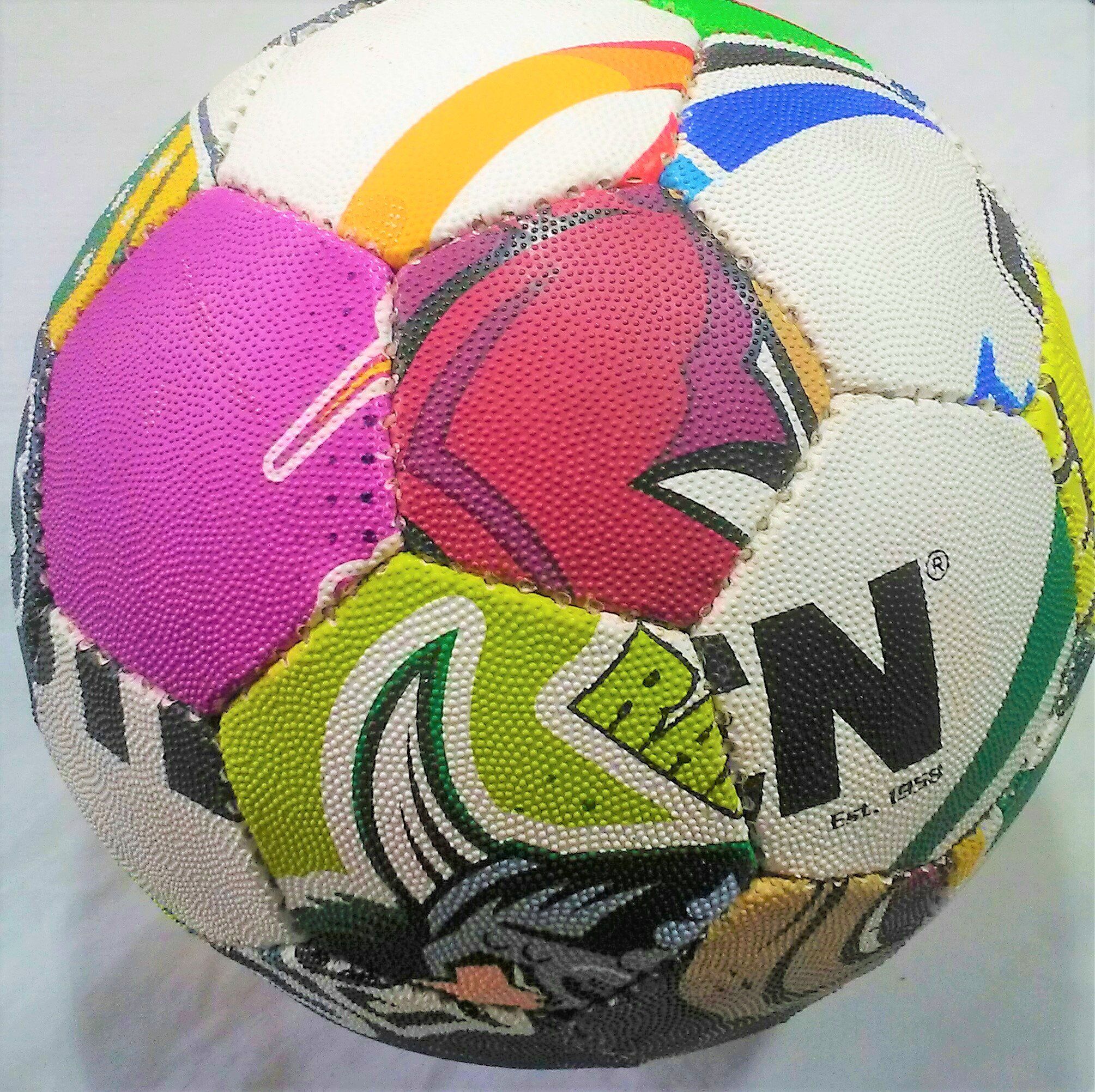 Nawani Rubber DOT Football Size 3, Size- 18/18 cm Color/Design As per Availability