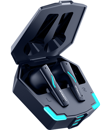 HOPPUP Xo4 Gaming Earbuds On Ear TWS Blue