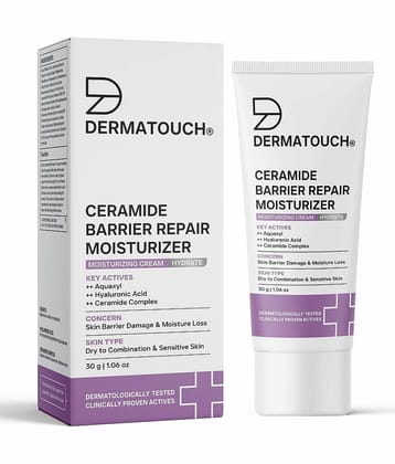 DERMATOUCH Ceramide Barrier Repair Moisturizer | Deep Hydration &amp; Barrier Support | Helps Reduce Moisture Loss | 30g