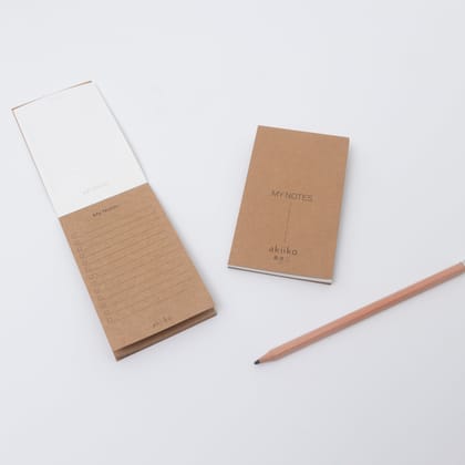 Mini Notepad - ‘My Notes’ List (Pack of 5)-Pack of 5