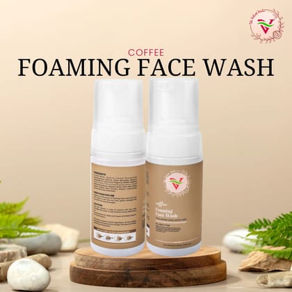 The Velvet Veils Coffee Foaming Face Wash 100Ml The Velvet Veils Coffee Foaming Face Wash 100Ml