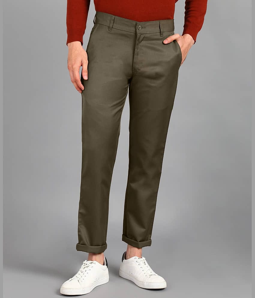 Playerz Green Slim Chinos ( Pack of 1 )