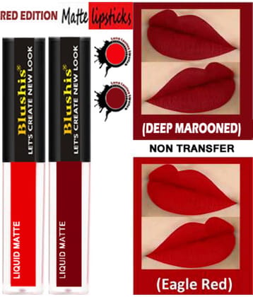 BLUSHIS All Day Long Multicolor Matte Liquid Lipstick