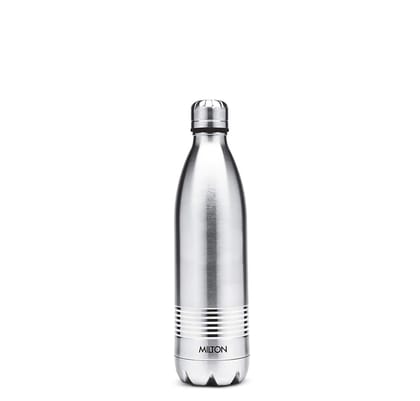 Milton Duo DLX 500 Thermosteel 24 Hours Hot and Cold Water Bottle 500 Ml (Silver)