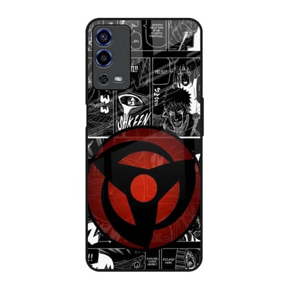 Sharingan Glass Case for Oppo A55