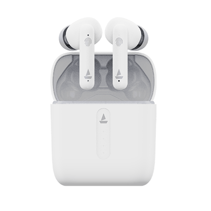 TRebel Airdopes 141 | 8mm drivers, Upto 42 Hours Total Playback, ENx™ Technology, ASAP™ Charge White Purity