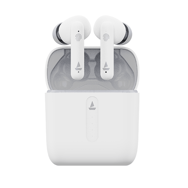 TRebel Airdopes 141 | 8mm drivers, Upto 42 Hours Total Playback, ENx™ Technology, ASAP™ Charge White Purity