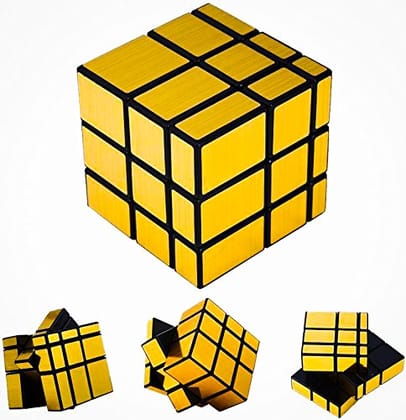 (3x3x3) Speed Cube Puzzle Toy for Kids-Silver