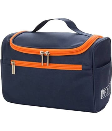 House Of Quirk Blue Toiletry Bag