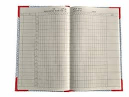 Executive Attendance Register (800g) | Long Format | Office & Record Keeping
