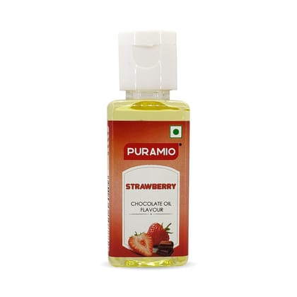 Puramio Chocolate Oil Flavour - Strawberry, 30 ml