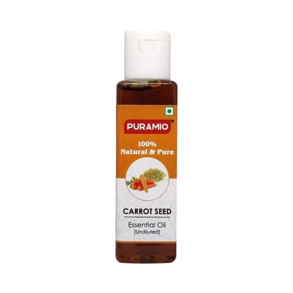 Puramio Carrot Seed Essential Oil (Undiluted) 100% Natural & Pure, 30 ml