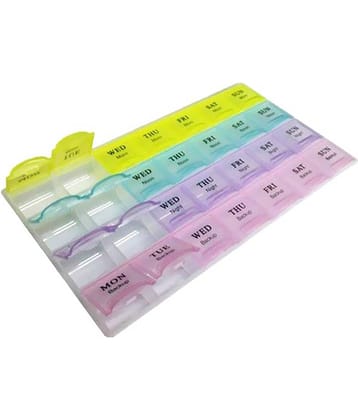 Sundaram Textured 7 days Pill Box