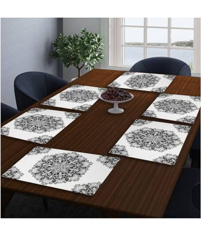 Set of 6 PVC Table Mats