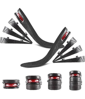 SHARUJA Black Height Increasing Insoles