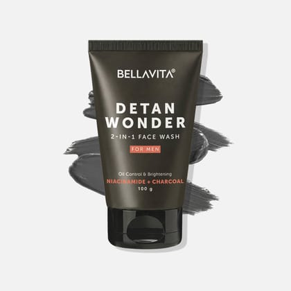 Detan Wonder Face Wash For Men | 100g Detan Wonder Face Wash For Men | 100g - Pack of 1