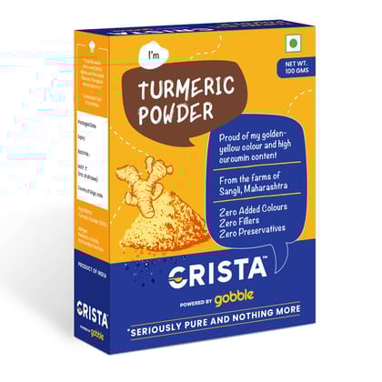 CRISTA Turmeric Powder, 100 gm