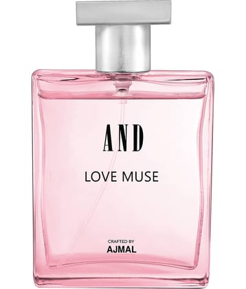 And Love Muse Eau De Perfume 50ML Long Lasting Scent Spray Gift For Women Crafted By Ajmal Pack of 1