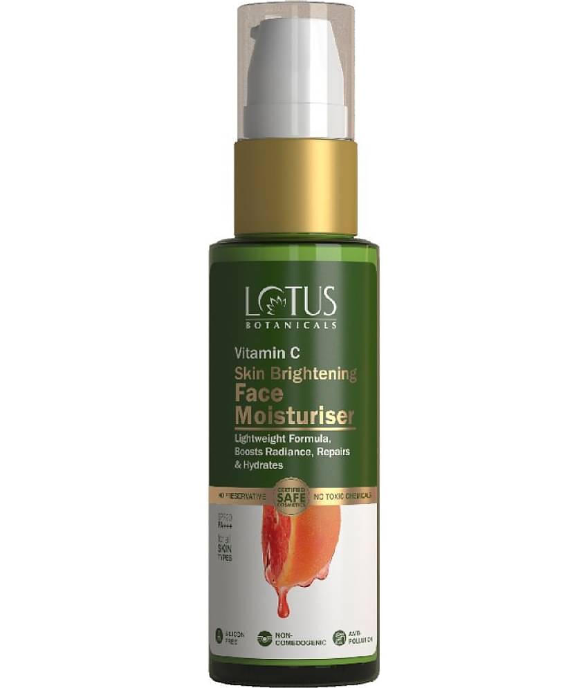 Lotus Botanicals Skin Brightening Face Moisturiser With Vitamin C, Spf 20 Pa+++, Chemical Free 45G
