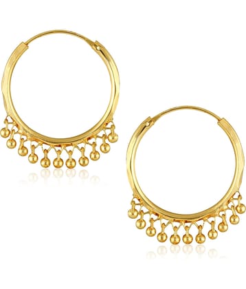 Vighnaharta Gold Chandbalis Earrings ( Pack of 1 )