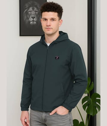 Promount Polyester Men's Casual Jacket - Maroon ( Pack of 1 )
