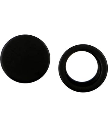 The Jewelbox Balck Stainless Steel Stud Earrings