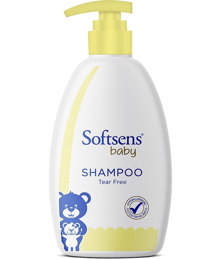 Softsens Baby TEAR FREE Shampoo, 500ml Mild, Hypoallergenic , Paraben & Sufate Free