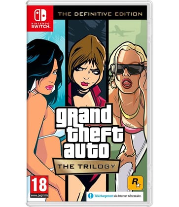Nintendo Rockstar Games Grand Theft Auto: The Trilogy Definitive Edition |Switch| Nintendo Rockstar Games Grand Theft Auto: The Trilogy Definitive Edition |Switch|