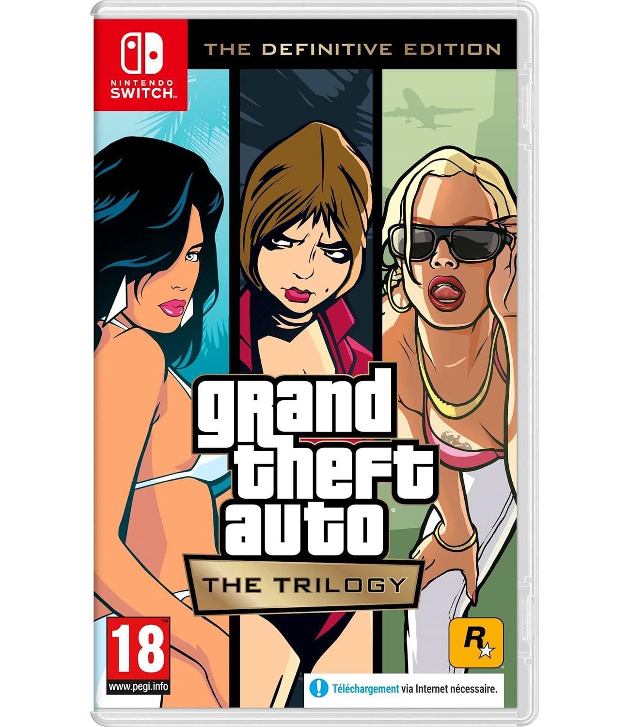 Nintendo Rockstar Games Grand Theft Auto: The Trilogy Definitive Edition |Switch|
