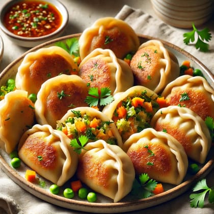 VEG FRY MOMOS(10 PCS)