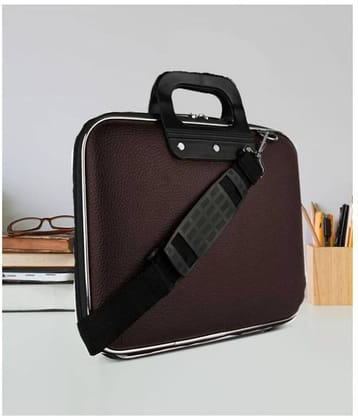 Da Tasche - Brown Leather Office Bag