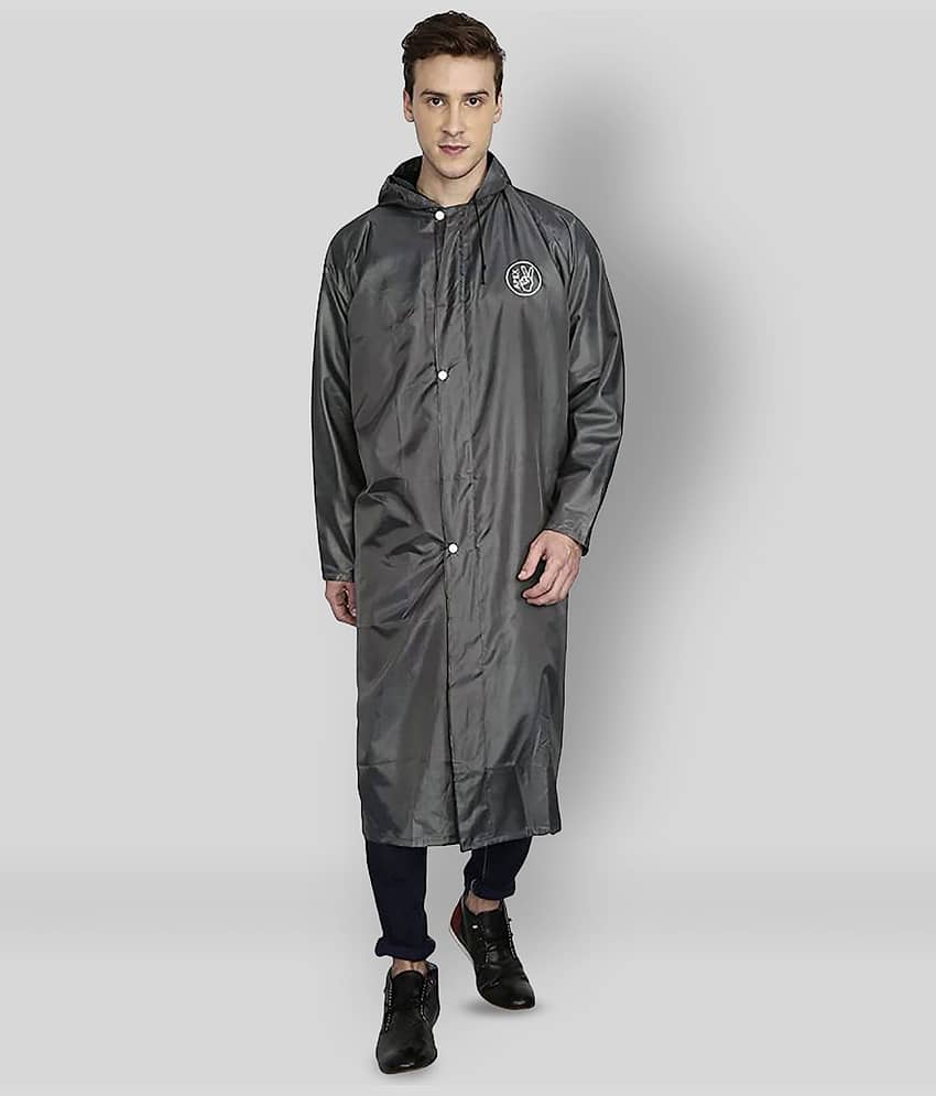 Goodluck Grey Rain Coat