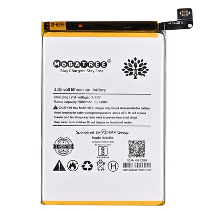 Mobatree BLP841 Original Mobile Battery for Realme 8, 5000 mAh (6 months Guarantee)
