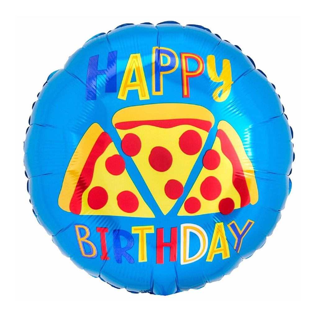 Happy Birthday Pizza Lovers Balloon 18 Inch - Party and Festive Needs | Buy online on ZillyBuy