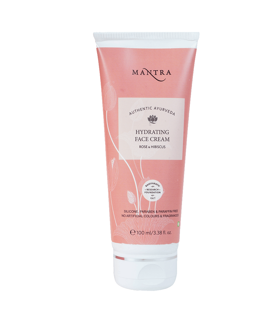 Mantra Herbal Hydrating Rose And Hibiscus Face Cream 100Ml