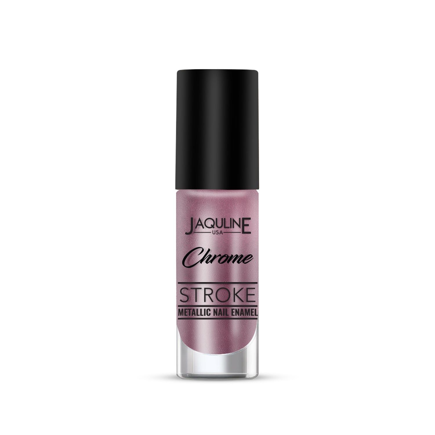 Jaquline USA Chrome Stroke Nail Polish| Intense Metallic Finish| Long Lasting| Intense Shine - Hyper Pink 01